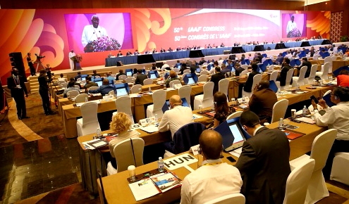 IAAF Kongresszua 2015 getty images
