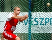 Pásztor Bence nagy dobása - Veszprém 2011/ Stemmer foto