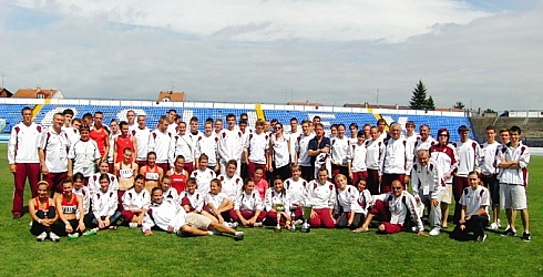 A magyar u20 válogatott Eszéken/2011