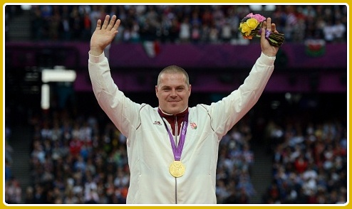 Pars Krisztián az olimpiai dobogó legfelső fokán - 2012