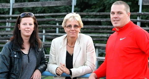 orbán Éva, Dornbach Ildikó és Pars Krisztián a Németh Pál emlékversenyen-2011
