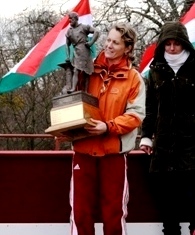 Tóthné Stupián Anikó a mezei OB-n 2009