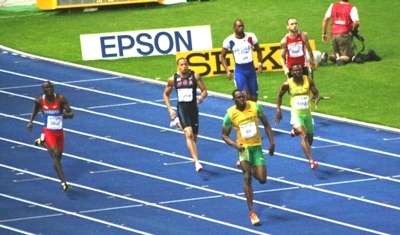 Bolt a világcsúcs felé / 200 m VB 09