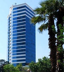a  Hilton hotel