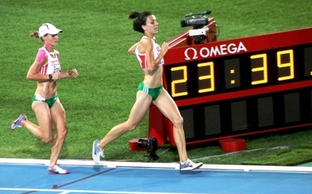 Papp Krisztina és Erdélyi Zsófia 10000 méteren - 2010 EB