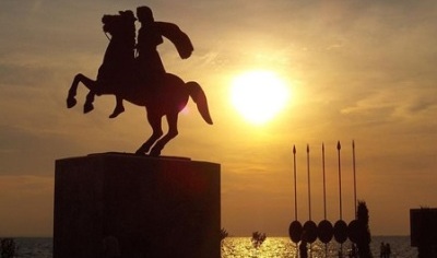 Nagy Sándor szobra - Thessaloniki