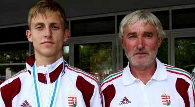 Tóth Sándor tanítványával, Gregor Lászlóval - 2009