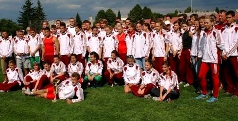 A győztes csapat 2010 Veszprém - u20