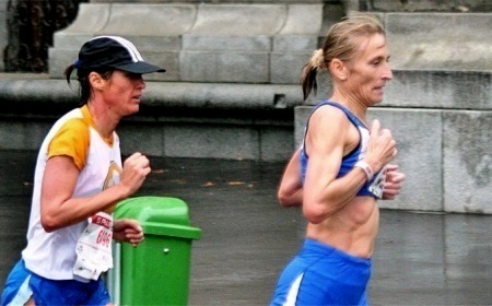 Földingné Nagy Judit és Csomor Erika - 2010 maraton