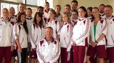A magyar junior VB csapat - 2010 Moncton